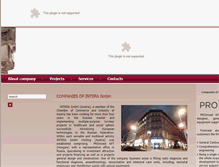 Tablet Screenshot of en.intera.at