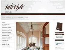 Tablet Screenshot of intera.dk